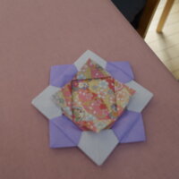 鹿児島 デイサービス 創作活動 コマ 正月