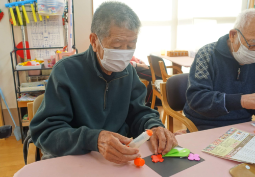 鹿児島ディサービス 創作活動 春壁紙