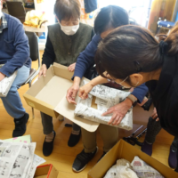 鹿児島ディサービス　レク活動　雛人形