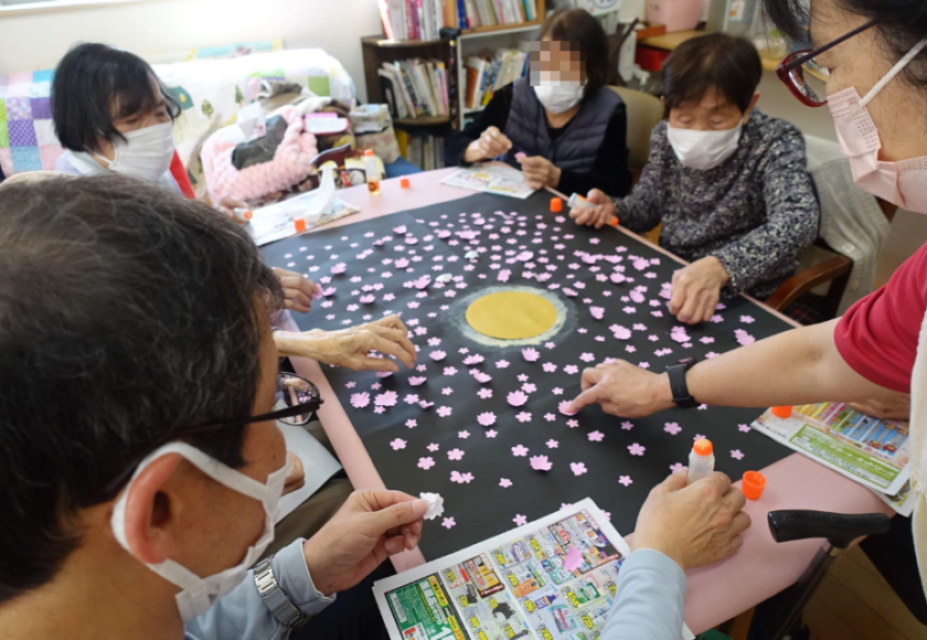 鹿児島ディサービス　創作活動　壁紙