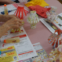 鹿児島ディサービス　創作活動　七夕