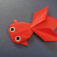 鹿児島ディサービス　創作活動　金魚