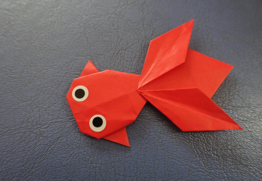 鹿児島ディサービス　創作活動　金魚