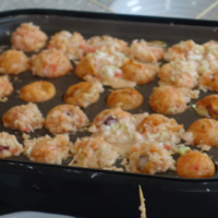 鹿児島ディサービス　おやつレク　たこ焼き
